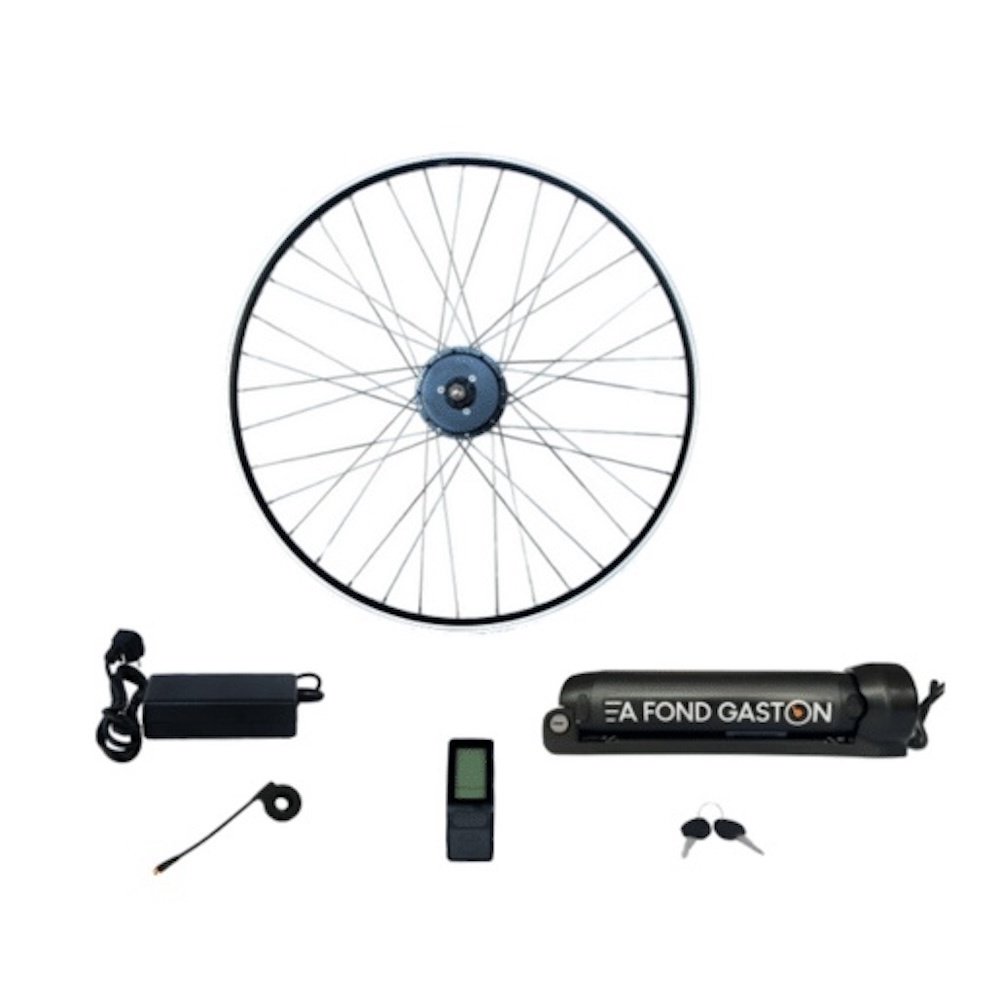 Kit de Transformation Vélo Musculaire en Électrique + Pose - À Fond Gaston