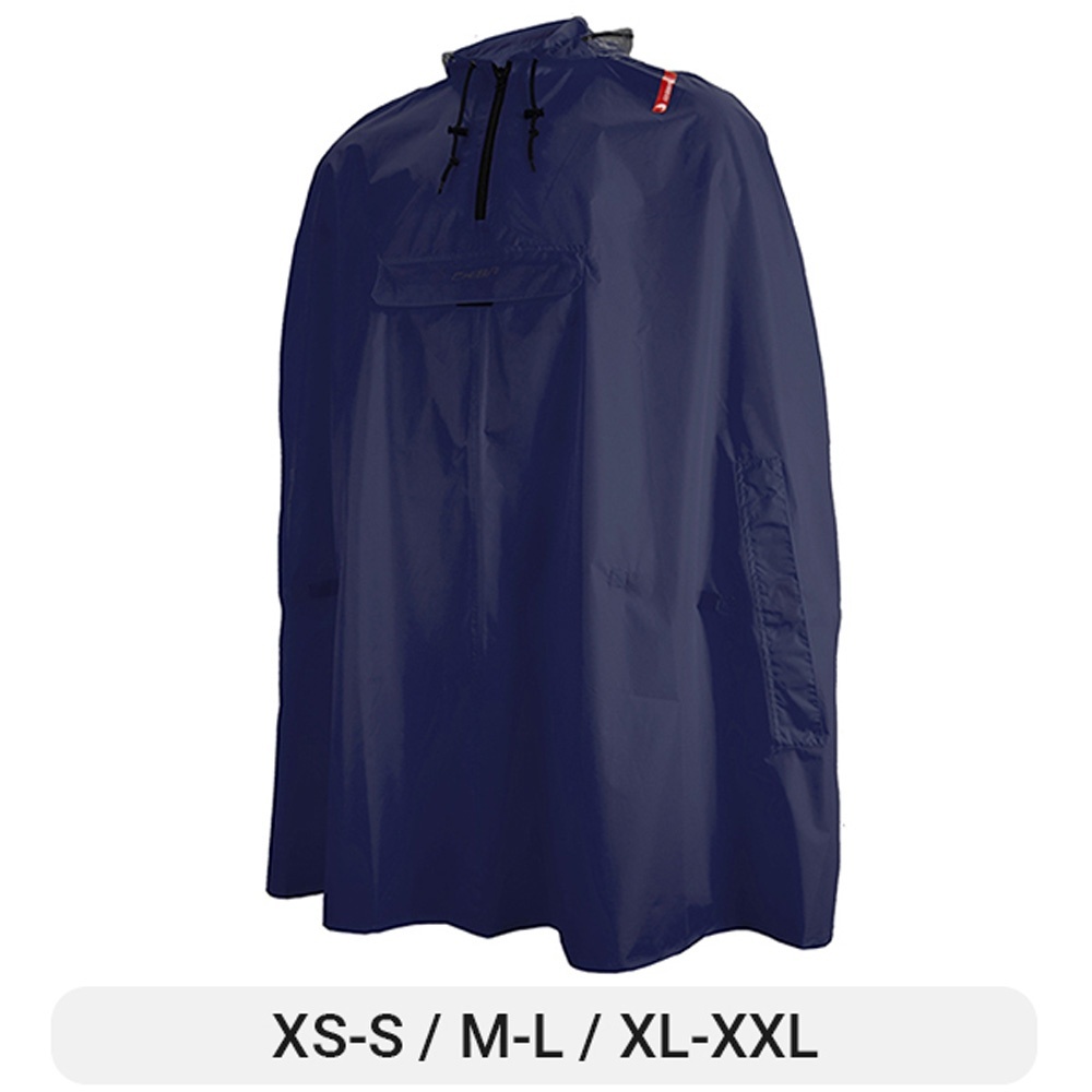 Poncho Cycliste Bleu - Chiba