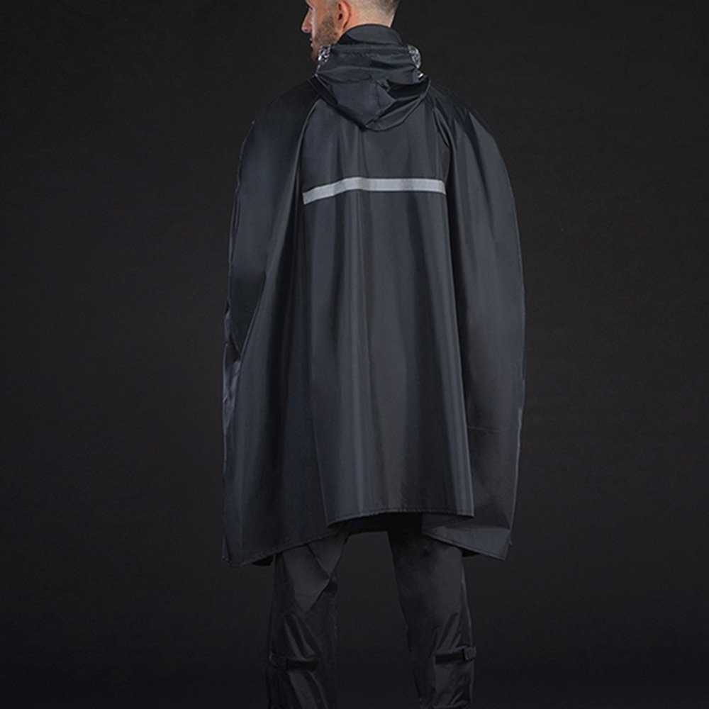Poncho Cycliste Noir - Chiba